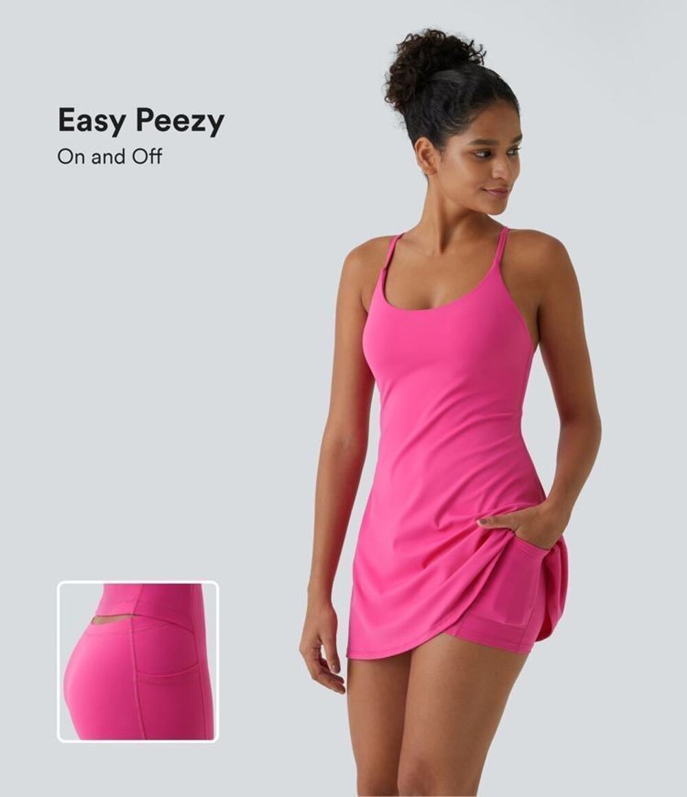 Halara Pink Softly Zero Plush Jumpsuit NWT